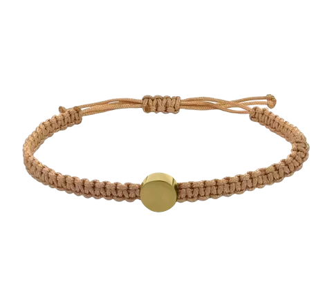 ZILIA Macrame Circle Srebro 925 Zapestnica