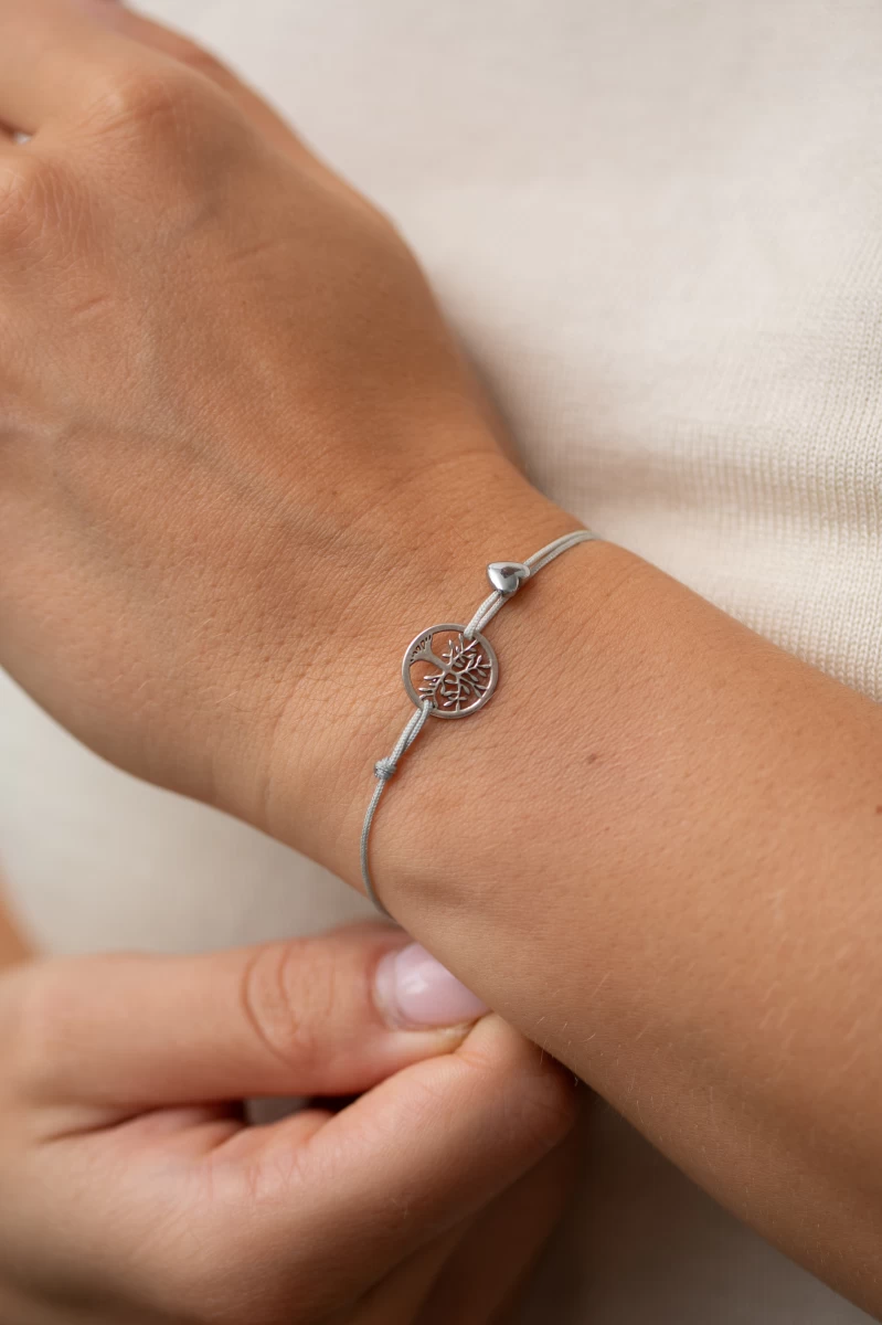 ZILIA Tree Of Life Zlato 14K Thread Zapestnica