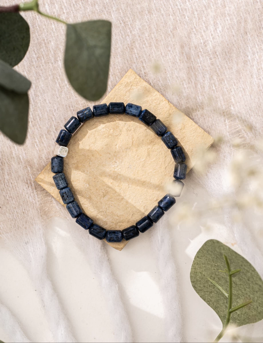 ZILIA Jasper Men 2 Srebro 925 Zapestnica