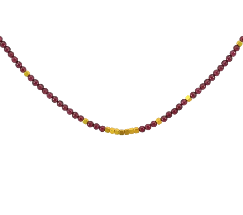 ZILIA Crimson Glow Srebro 925 Ogrlica