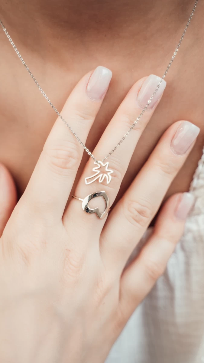 ZILIA Heart 2 Srebro 925 Prstan