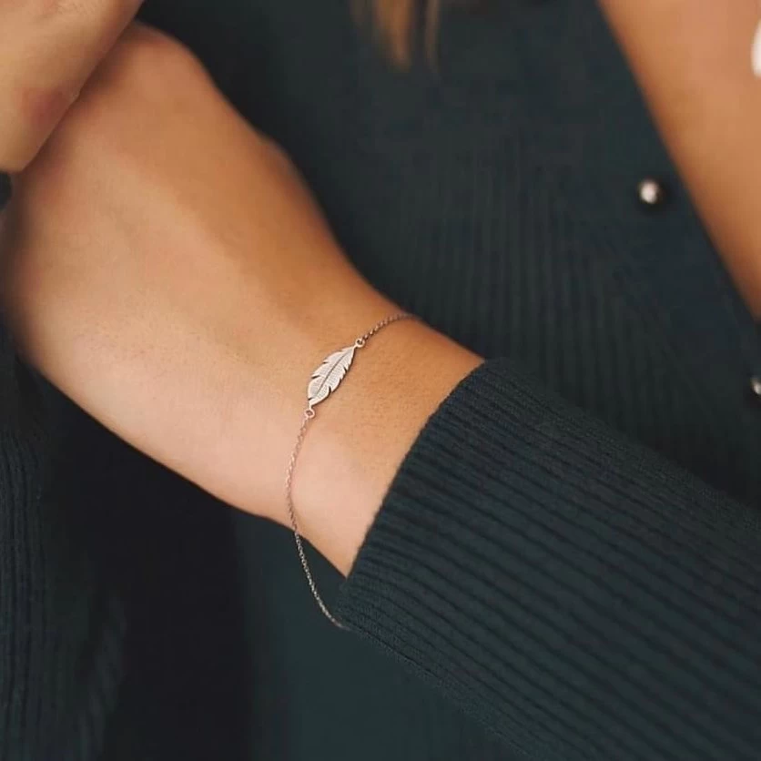 ZILIA Feather Srebro 925 Zapestnica