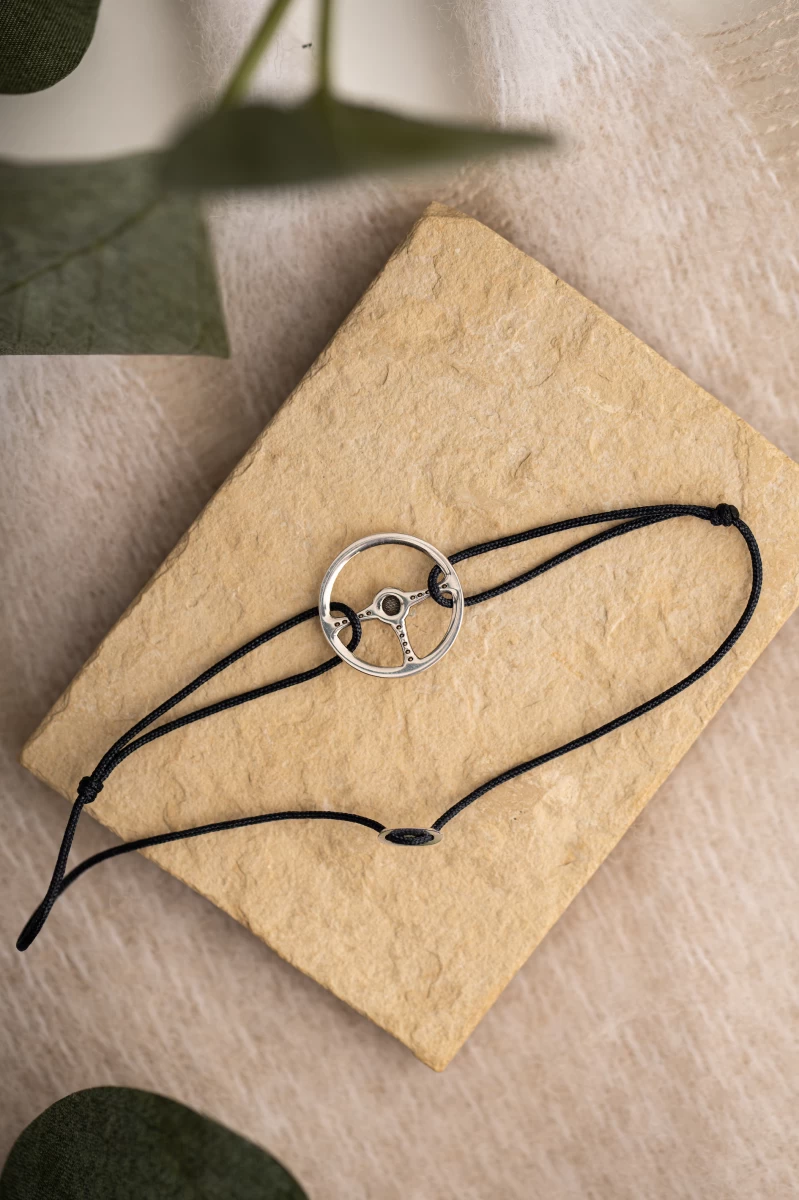 ZILIA Men Wheel Srebro 925 Zapestnica