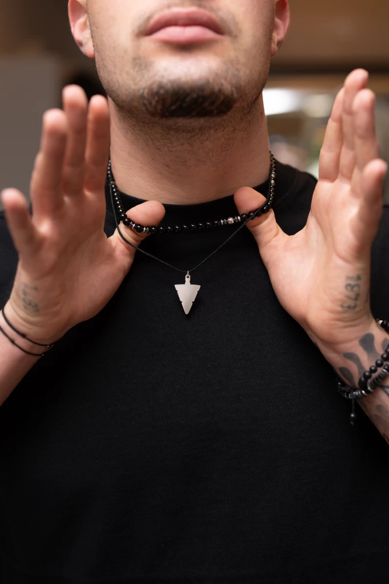 ZILIA Men Arrow Zlato 14K Ogrlica