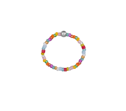 ZILIA Symbol Design Big Biser Srebro 925 Prstan