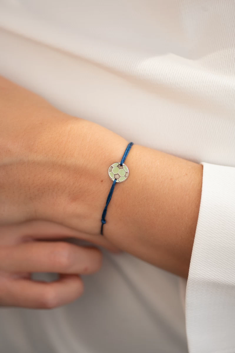 ZILIA Football Baby Zlato 14K Thread Zapestnica