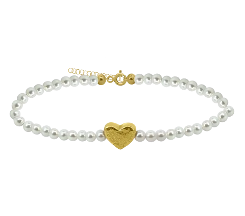 ZILIA Coeur de Perle Srebro 925 Zapestnica