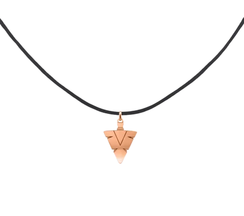 ZILIA Men Arrow Zlato 14K Ogrlica