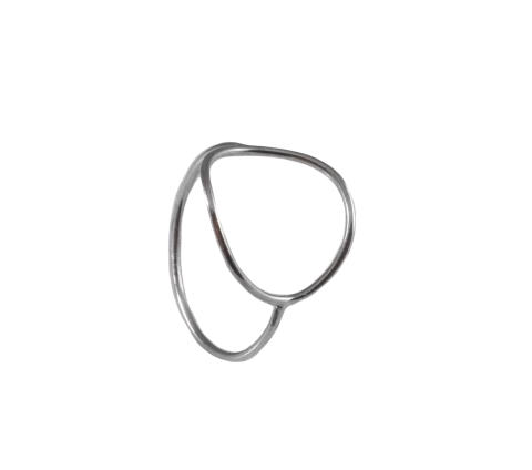 ZILIA Contour Circle Zlato 14K Prstan