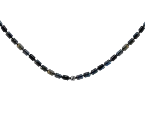 ZILIA Jasper Lava Mineral Ogrlica