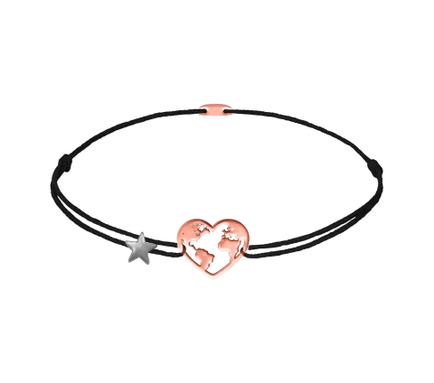 ZILIA Travel Love Zlato 14K Thread Zapestnica