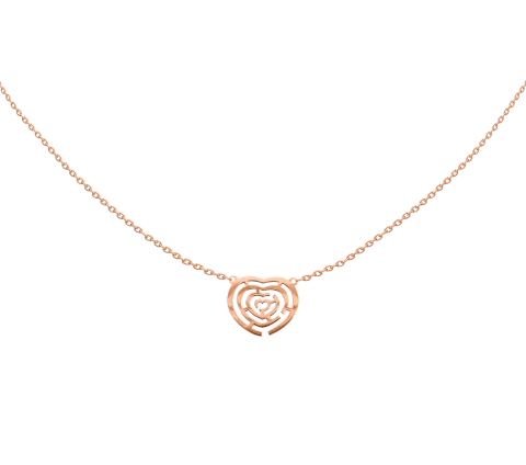 ZILIA Labyrinth Zlato 14K Ogrlica