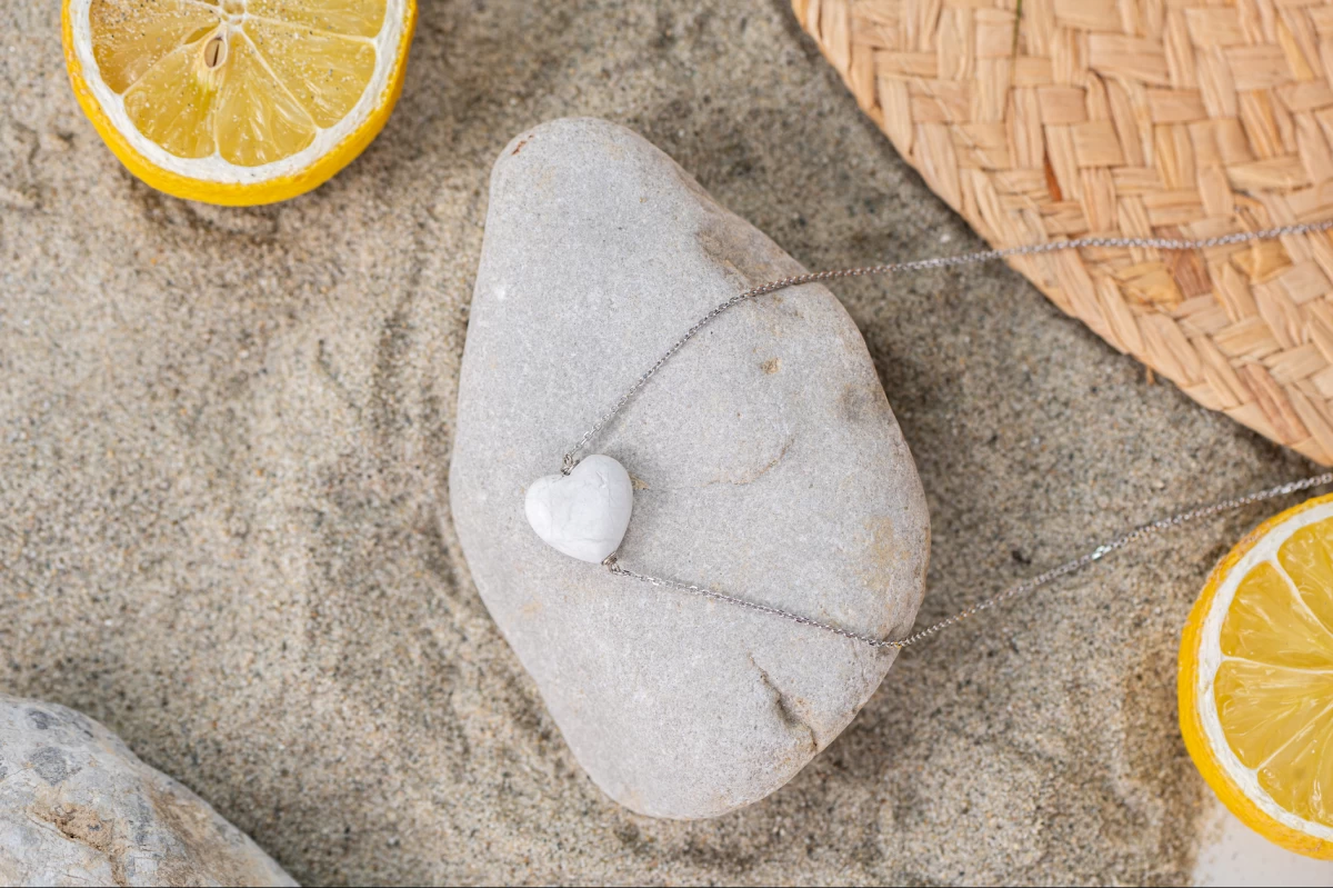 ZILIA Howlit Zlato 14K Ogrlica