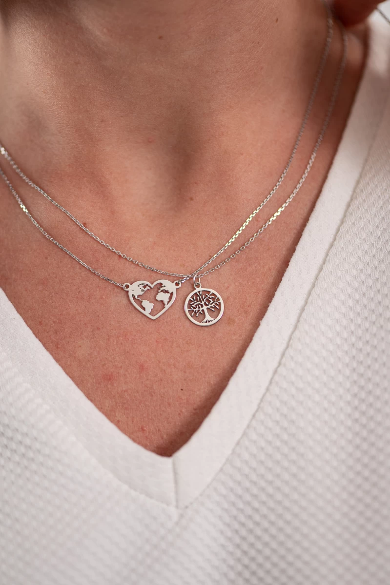 ZILIA Travel Love Srebro 925 Ogrlica