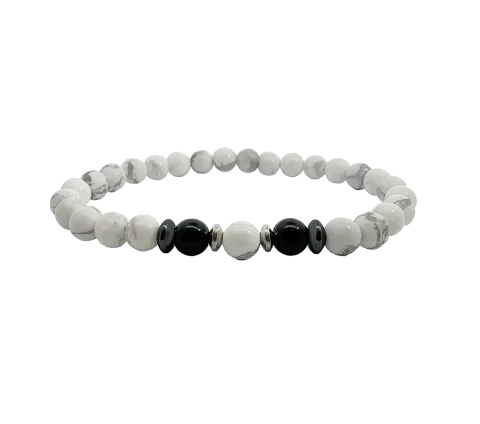 ZILIA Howlit Men Srebro 925 Zapestnica