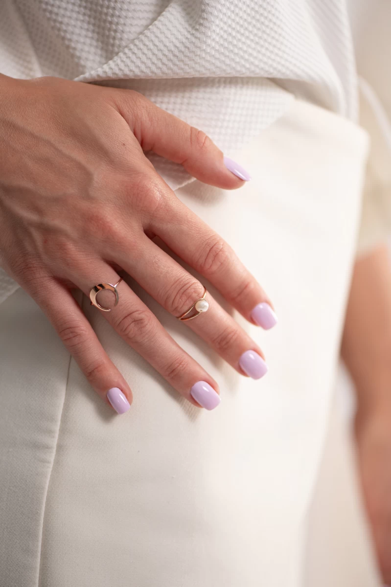 ZILIA Biser Drop Zlato 14K Prstan