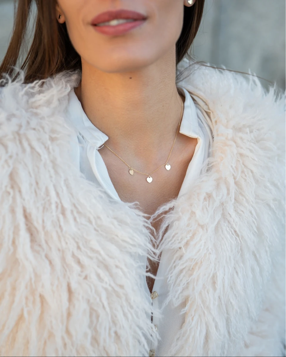 ZILIA Hearts Srebro 925 Ogrlica