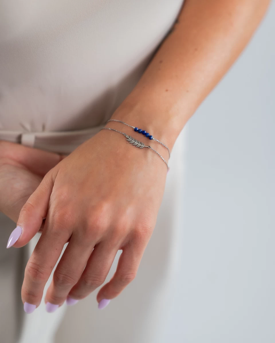 ZILIA Leaf Srebro 925 Zapestnica