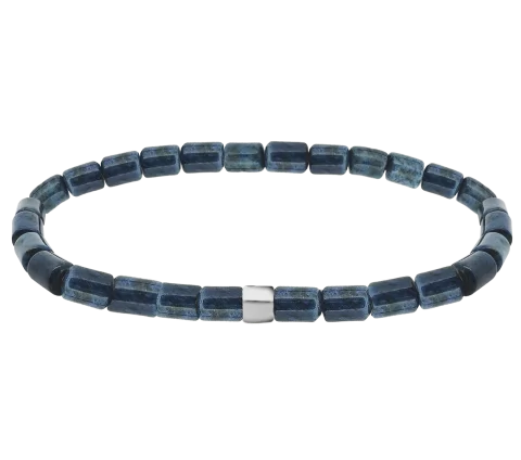 ZILIA Jasper Men 2 Srebro 925 Zapestnica