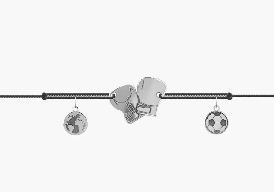 ZILIA Bracelet Boksarske rokavice Srebro 925